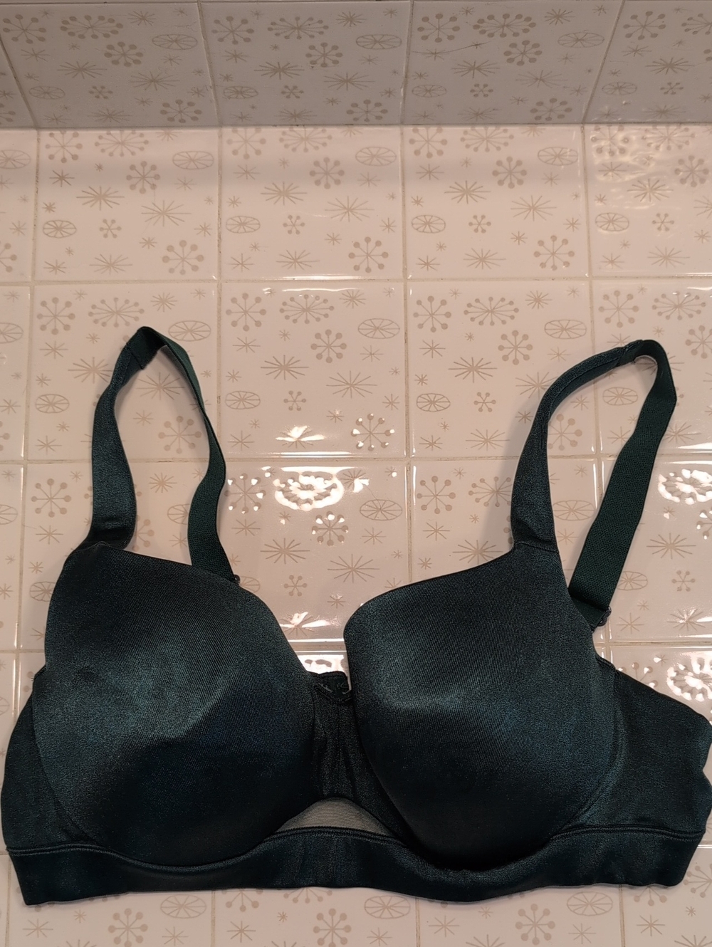 Cacique Women's Deep Teal Women’s Smooth T-Shirt Bra 38D